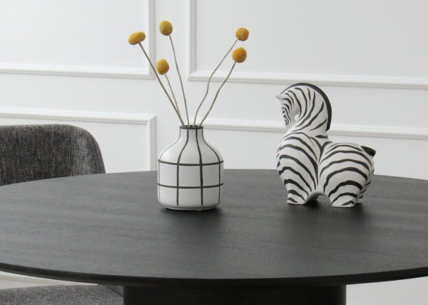 Стол обеденный Type D 100 см основание D 43 см (черный) — изображение 2