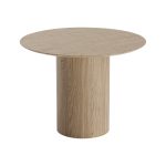 Стол обеденный Type D 100 см основание D 43 см (натуральный дуб)