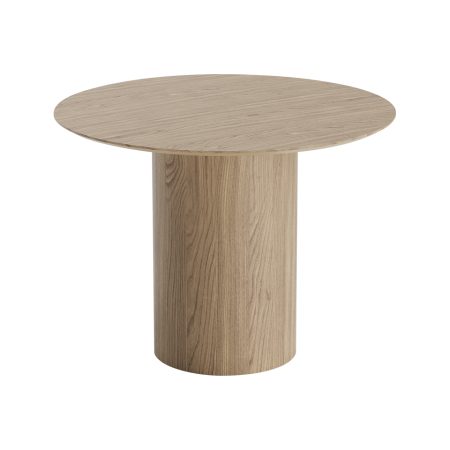 Стол обеденный Type D 100 см основание D 43 см (натуральный дуб)