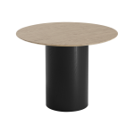 Стол обеденный Type D 100 см основание D 43 см (натуральный дуб