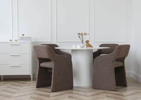 Стол обеденный Type D 110 см основание D 43 см (белый) — изображение 2