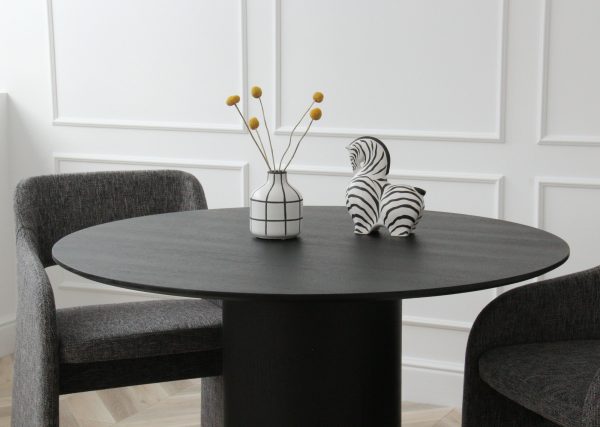 Стол обеденный Type D 110 см основание D 43 см (черный) — изображение 3