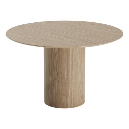 Стол обеденный Type D 120 см основание D 43 см (натуральный дуб)