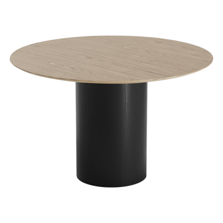 Стол обеденный Type D 120 см основание D 43 см (натуральный дуб