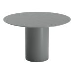 Стол обеденный Type D 120 см основание D 43 см (серый)