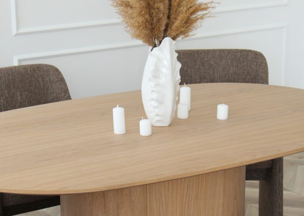 Стол обеденный Type овальный 140*85 см (натуральный дуб) — изображение 4