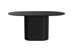 Стол обеденный Type овальный 160*95 см (черный)