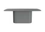 Стол обеденный Type прямоугольный 200*95 см (серый)