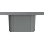 Стол обеденный Type прямоугольный 220*95 см (серый)