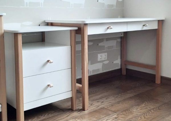 Стол письменный Classic М2 60*120 см (белый) — изображение 4