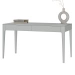 Стол письменный Type oak 140*70 см (светло-серый)