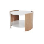 Столик Lagom D 65 см высота 45 см (белый