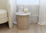Столик Type D 40 см основание D 29 см (натуральный дуб) — изображение 2