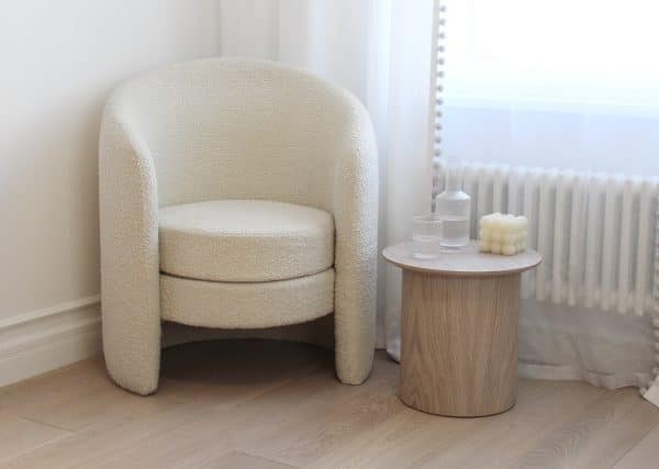 Столик Type D 40 см основание D 29 см (натуральный дуб) — изображение 3