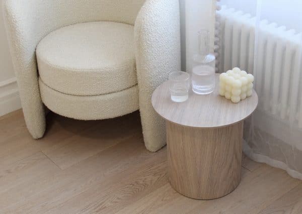 Столик Type D 40 см основание D 29 см (натуральный дуб) — изображение 4