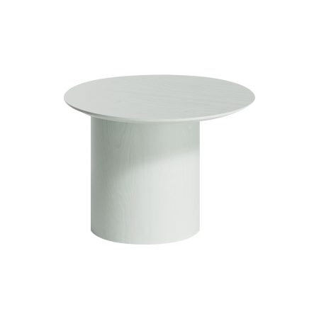 Столик Type D 50 см со смещенным основанием D 29 см (белый)