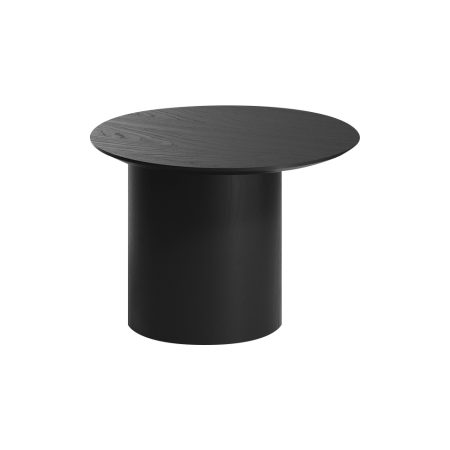 Столик Type D 50 см со смещенным основанием D 29 см (черный)