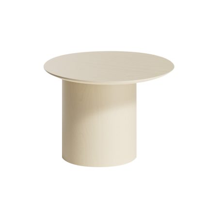 Столик Type D 50 см со смещенным основанием D 29 см (молочный)