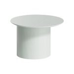 Столик Type D 60 см со смещенным основанием D 39 см (белый)