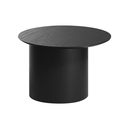 Столик Type D 60 см со смещенным основанием D 39 см (черный)