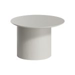 Столик Type D 60 см со смещенным основанием D 39 см (серо-бежевый)