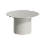 Столик Type D 70 см основание D 39 см (серо-бежевый)