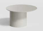 Столик Type D 70 см со смещенным основанием D 39 см (серо-бежевый) — изображение 2