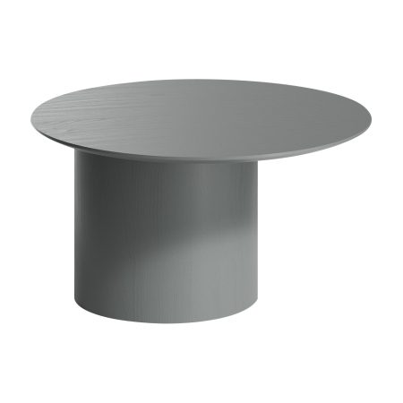 Столик Type D 70 см со смещенным основанием D 39 см (серый)