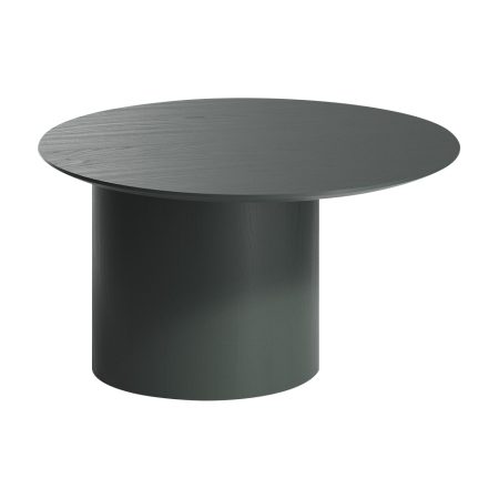 Столик Type D 70 см со смещенным основанием D 39 см (темно-серый)