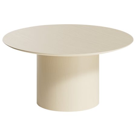 Столик Type D 80 см основание D 39 см (молочный)