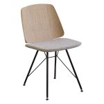 Стул E9.6 (дуб / бежевый