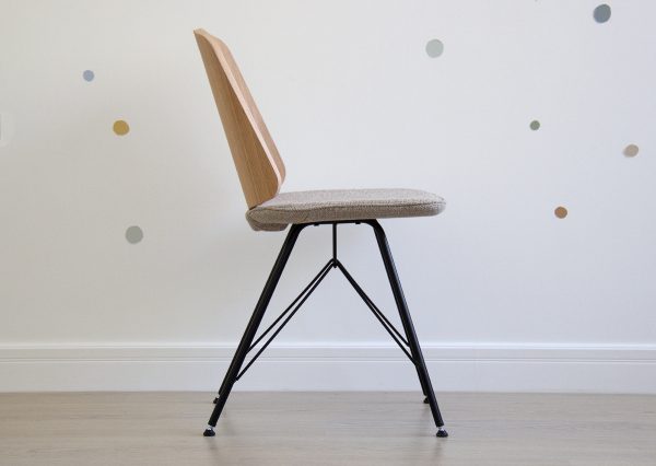 stul-e9.6-dub-bezhevyj-rogozhka-2 Стул E9.6 (дуб / бежевый, рогожка) — изображение 3