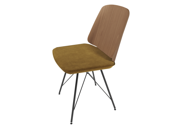 Стул E9.6 (дуб / янтарныи? FiberGuard) — изображение 3