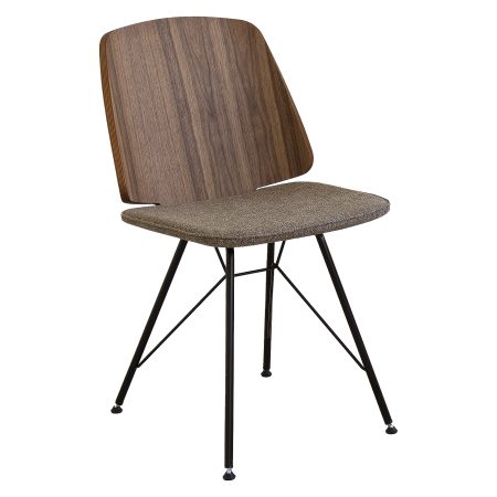 Стул E9.6 (орех / коричневый