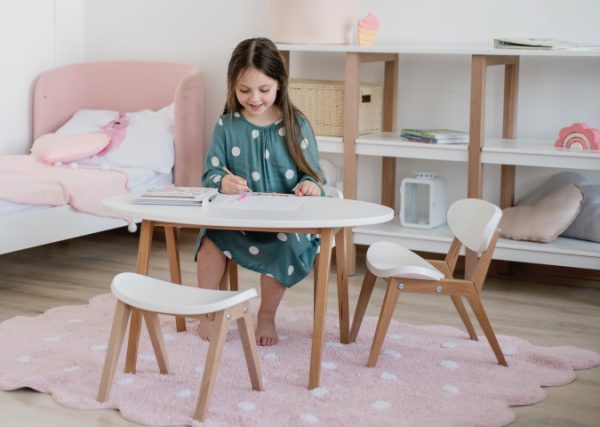 Табурет Classic (белый) — изображение 2