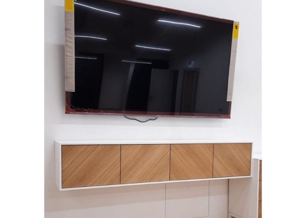 Тумба Fjord 4 двери подвесная (белая) — изображение 3