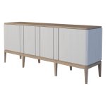 Тумба Line 4 двери (белый)