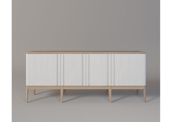 Тумба Line 4 двери (белый) — изображение 3