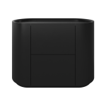 Тумба прикроватная Lagom 2 ящика ширина 60 см (черный)