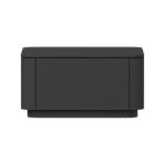 Тумба прикроватная Tammi 1 ящик (черный)