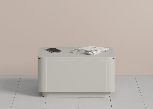 Тумба прикроватная Tammi 1 ящик (серо-бежевый) — изображение 3