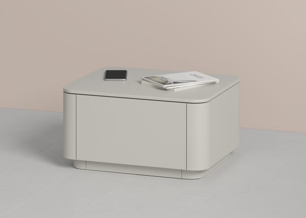 Тумба прикроватная Tammi 1 ящик (серо-бежевый) — изображение 4