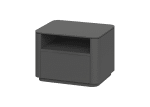 Тумба прикроватная Tammi 1 полка 1 ящик ширина 50 см (черный) — изображение 2