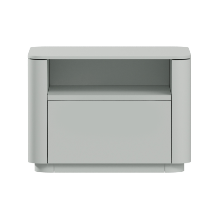 Тумба прикроватная Tammi 1 полка 1 ящик ширина 50 см (cветло-серый)