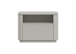 Тумба прикроватная Tammi 1 полка 1 ящик ширина 50 см (серо-бежевый)