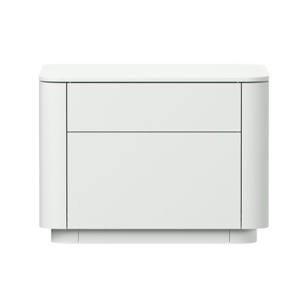 Тумба прикроватная Tammi 2 ящика ширина 50 см (белый)