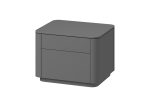 Тумба прикроватная Tammi 2 ящика ширина 50 см (серый) — изображение 2