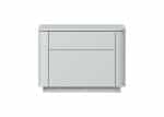 Тумба прикроватная Tammi 2 ящика ширина 50 см (светло-серый)