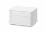 Тумба прикроватная Tammi 2 ящика ширина 60 см (белый) — изображение 2