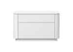 Тумба прикроватная Tammi 2 ящика ширина 60 см (белый)